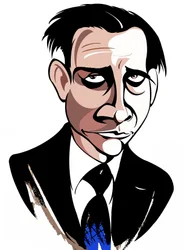 Sir Lennox Berkeley - Karikatur